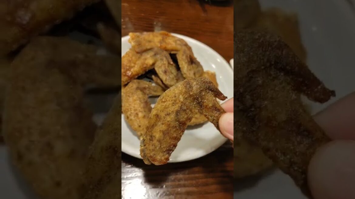 Famous tebasaki in Nagoya! One of the must-tries here! #japanesefood #japan #tebasaki #nagoya