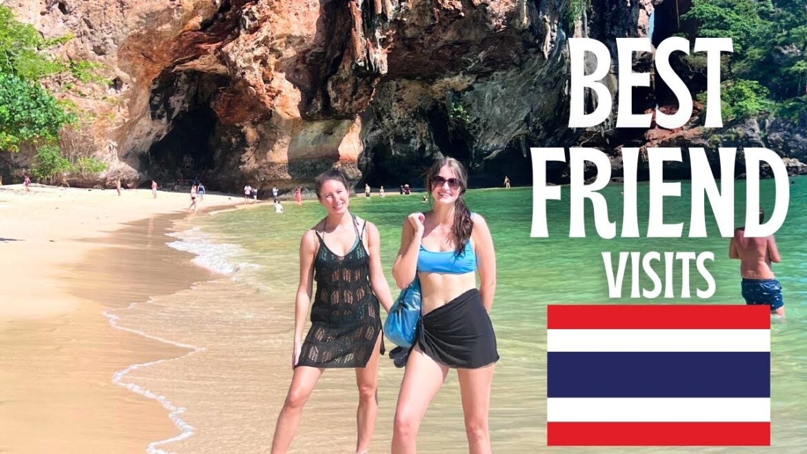 My BEST FRIEND’s First Time in THAILAND 🇹🇭 Krabi Vlog, Railay Beach, Jodd Fairs Bangkok My BEST FRIEND's First Time in THAILAND 🇹🇭 Krabi Vlog, Railay Beach, Jodd Fairs Bangkok