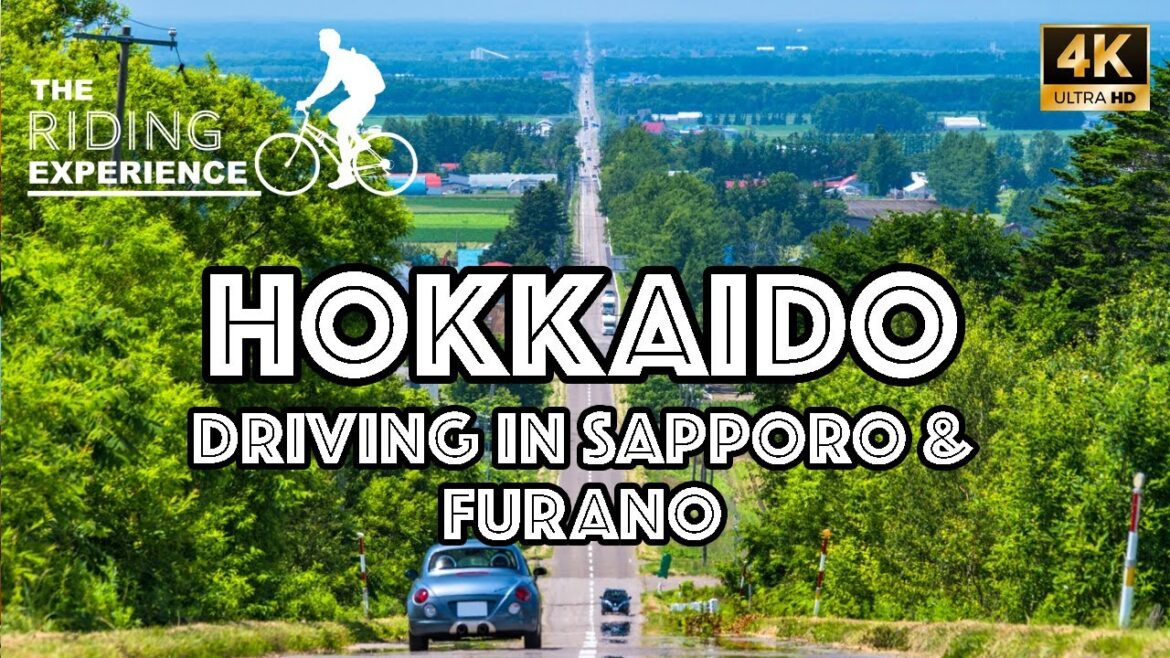 Relaxing & Peaceful Driving in Hokkaido : Sapporo and Furano : Japan Fall 2024 Series [4K]