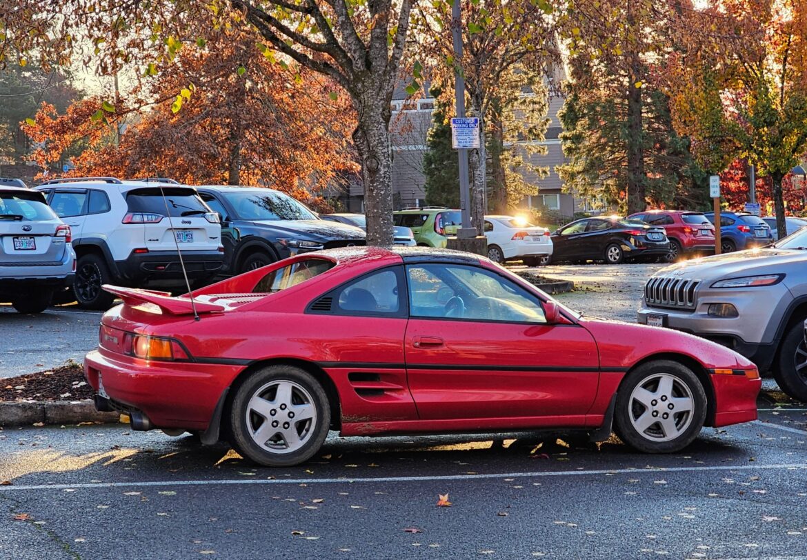 I see this beautiful Toyota MR2 everyday. It's a daily driver.