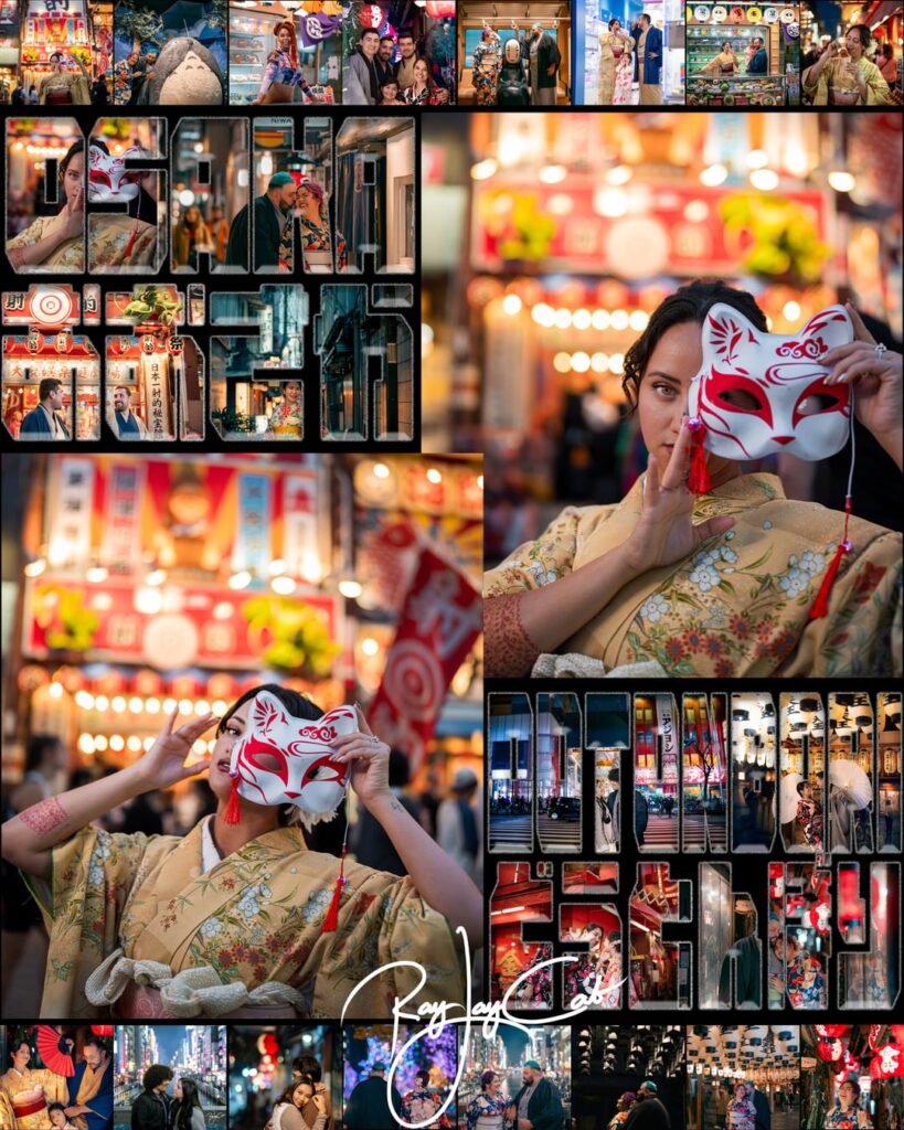 The best night photoshoot spots in Osaka