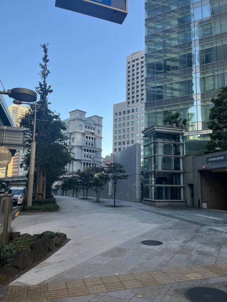 So peaceful, it was so early, nobody was around.