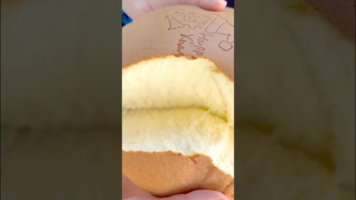 Japanese Street Food - uncle Rikuro’s JIGGLY CHEESECAKE in Osaka Japan