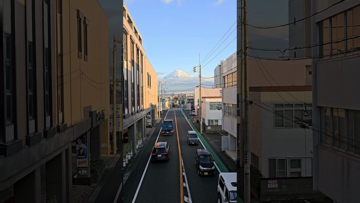 Mt. Fuji from Fuji City, Shizuoka