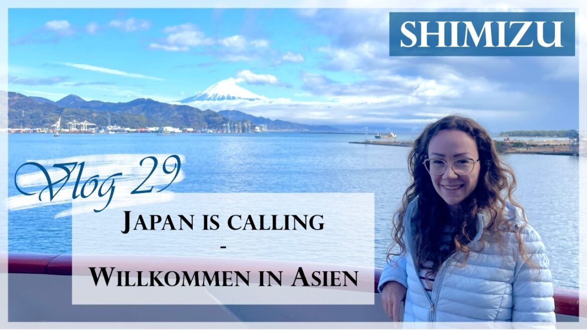 Weltreise Kreuzfahrt 2024 I 🗻 Shimizu (Japan) I Vlog 29 I MS Artania – Phoenix Reisen