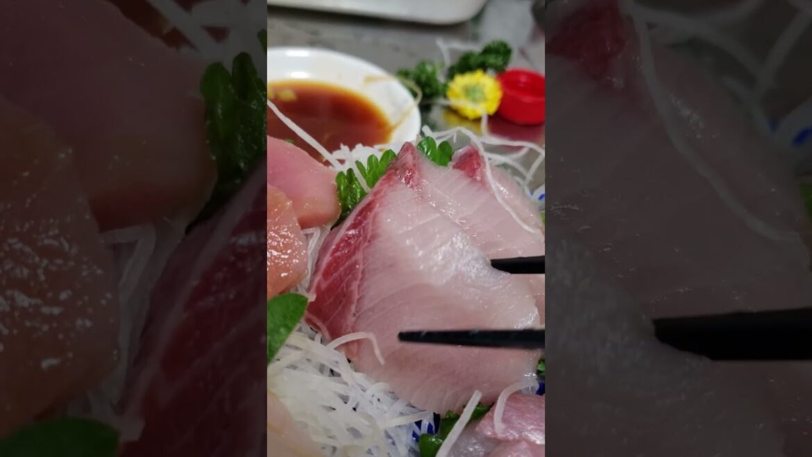USD3 Japan  Supermarket Sashimi 500円 静岡熱海のスーパーマーケットの刺身 マックスバリュー