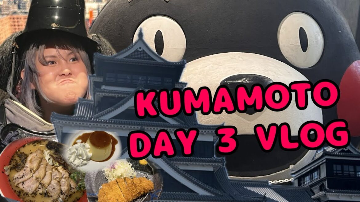 Day 3 Kumamoto Japan Kyushu Travel Vlog | Sakura no baba Wakuwakuza museum Kumamoto Castle Kumamon Day 3 Kumamoto Japan Kyushu Travel Vlog | Sakura no baba Wakuwakuza museum Kumamoto Castle Kumamon