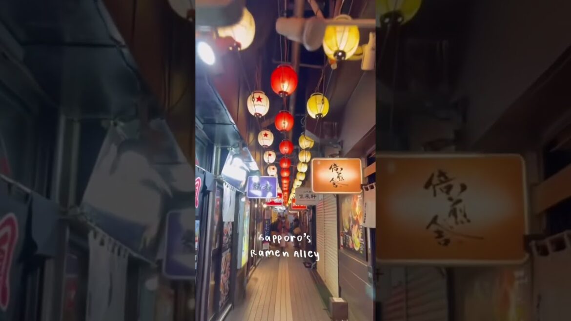 Exploring Ramen Alley 🍜 #shorts