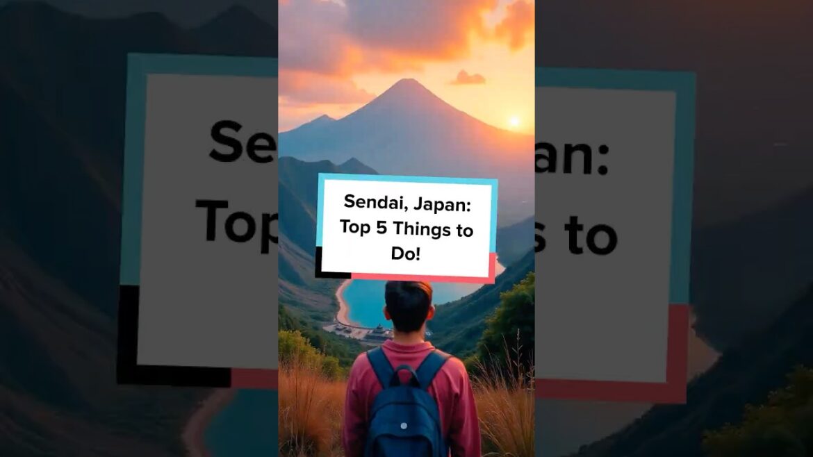 Sendai: The Most Underrated City in Japan? #shorts #travel #japan