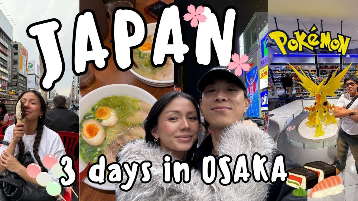 JAPAN - 3 days in OSAKA!