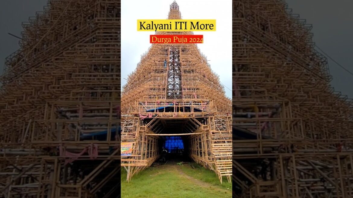 Kalyani ITI More Durga Puja 2024 | Durga Puja 2024  #kalyani #durga #durgapuja #pandel
