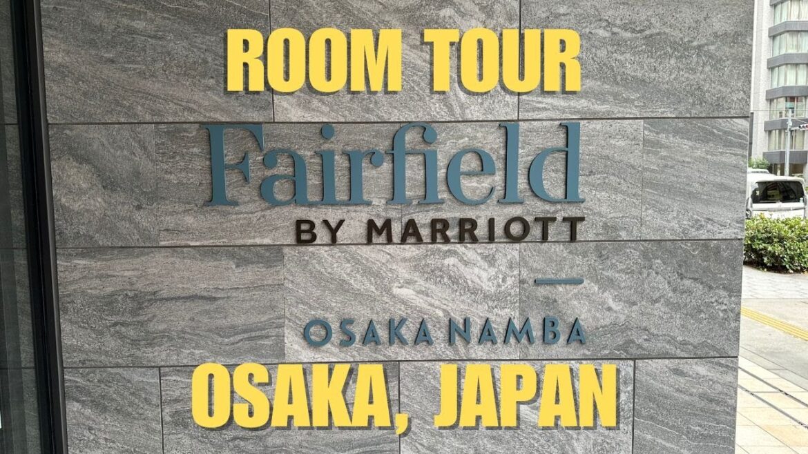 Fairfield by Marriott Osaka Namba Superior King room tour – Great location and room!#japan Fairfield by Marriott Osaka Namba Superior King room tour - Great location and room!#japan