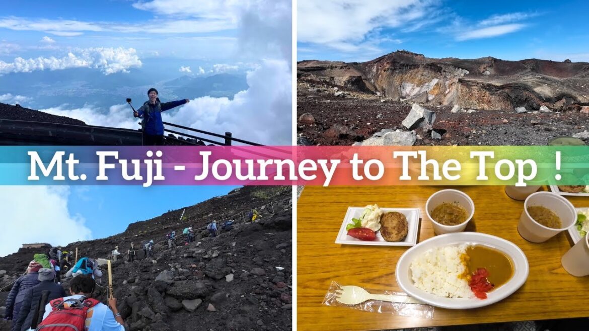 【Mt. Fuji Adventure | Day 1】 Let's Climb The Highest Mountain in Japan! - From Shinjuku to Summit