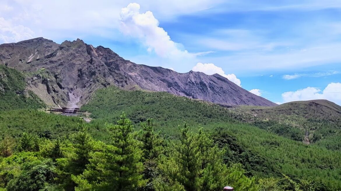 Sakurajima National Park Japan
