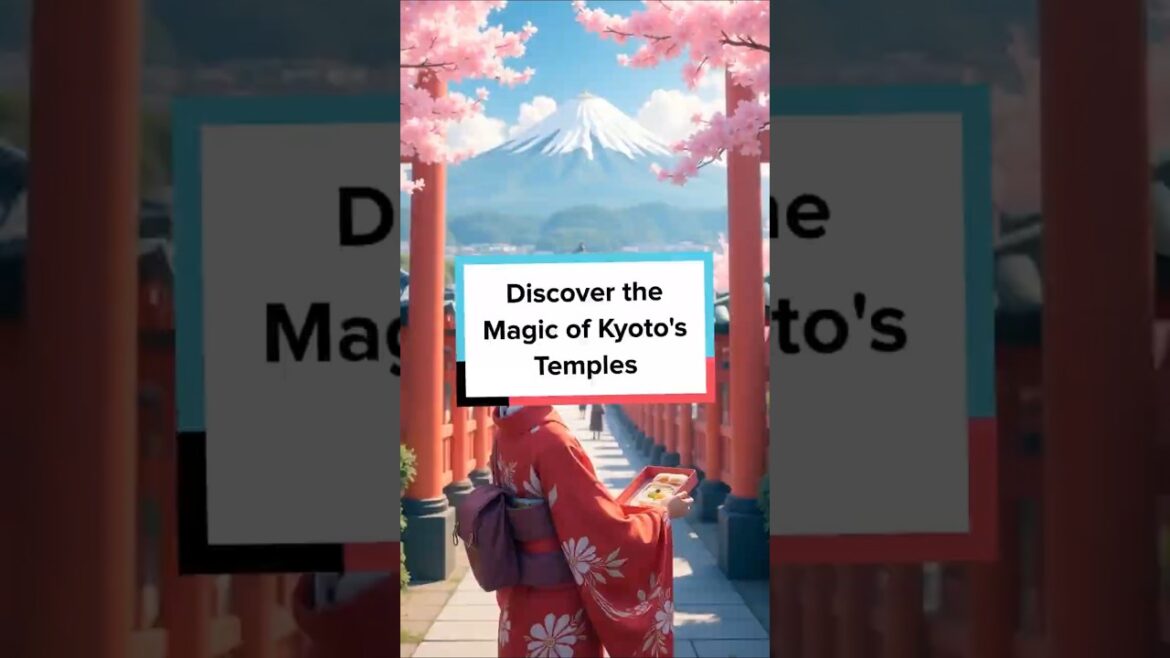 MAGICAL Kyoto Temple Adventure Awaits! #shorts #shortsfeed #shortsvideos #travel #kyoto