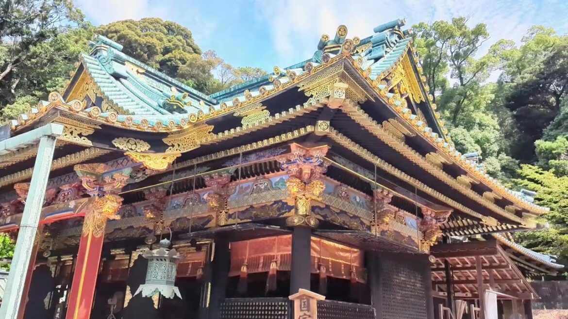 Kunōzan Tōshōgū Shrine Shizuoka Japan Closeup