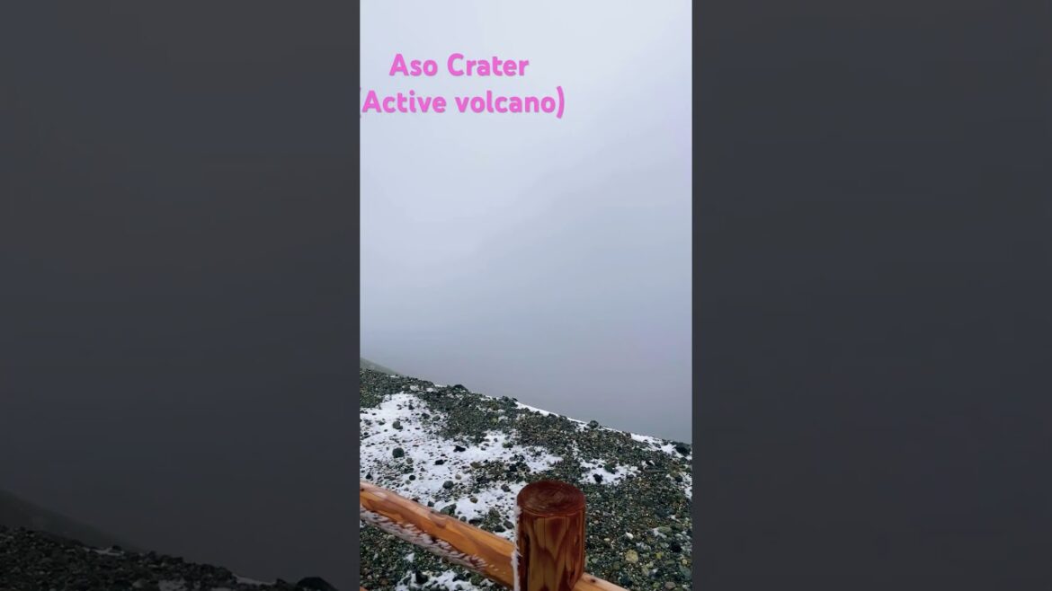 Aso Crater in Japan #shorts