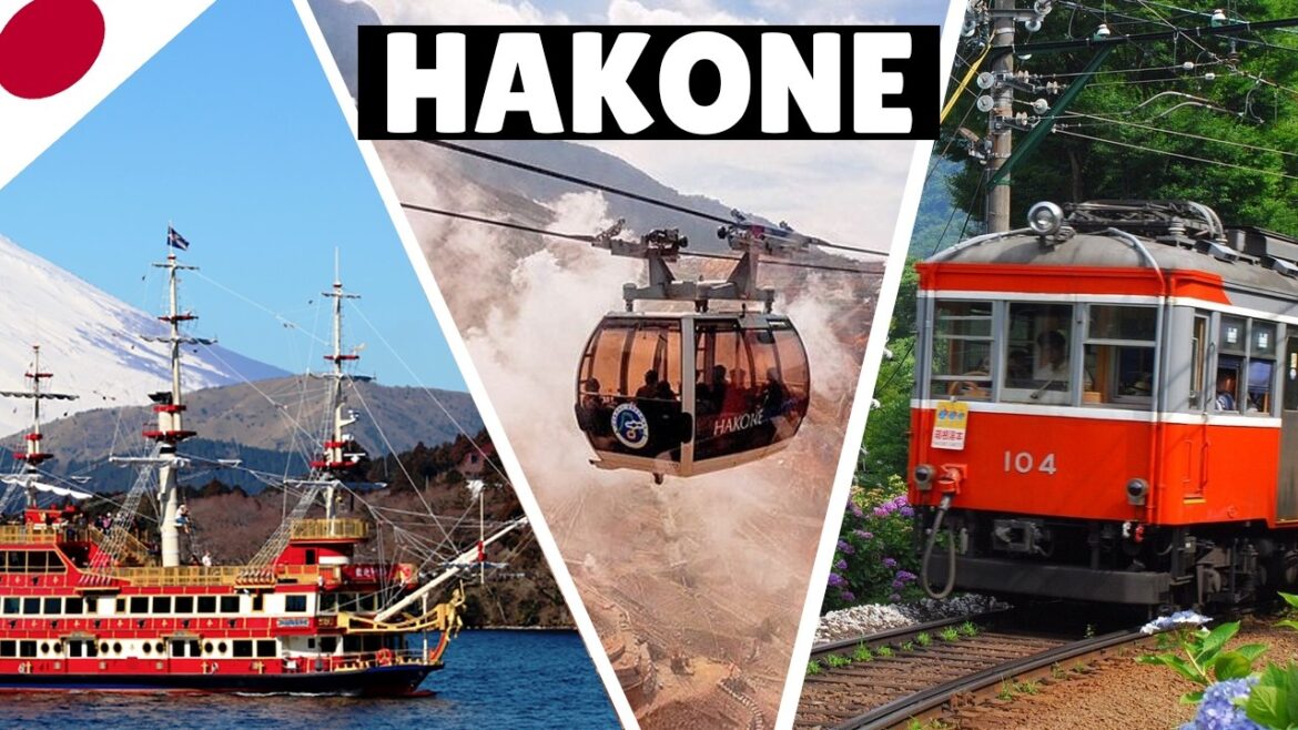 Boat, Cable Car and Train, Hakone the touristy way Boat, Cable Car and Train, Hakone the touristy way