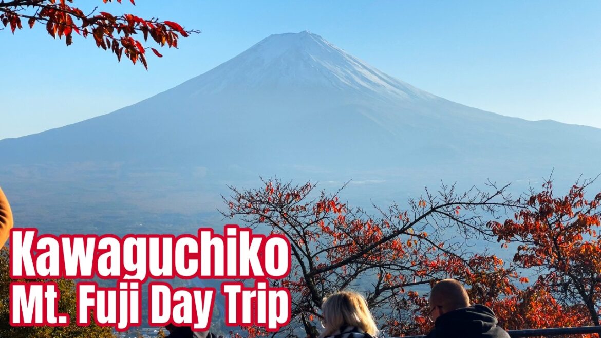 1 Day in Kawaguchiko, Best place to see MT FUJI in Autumn 1 Day in Kawaguchiko, Best place to see MT FUJI in Autumn