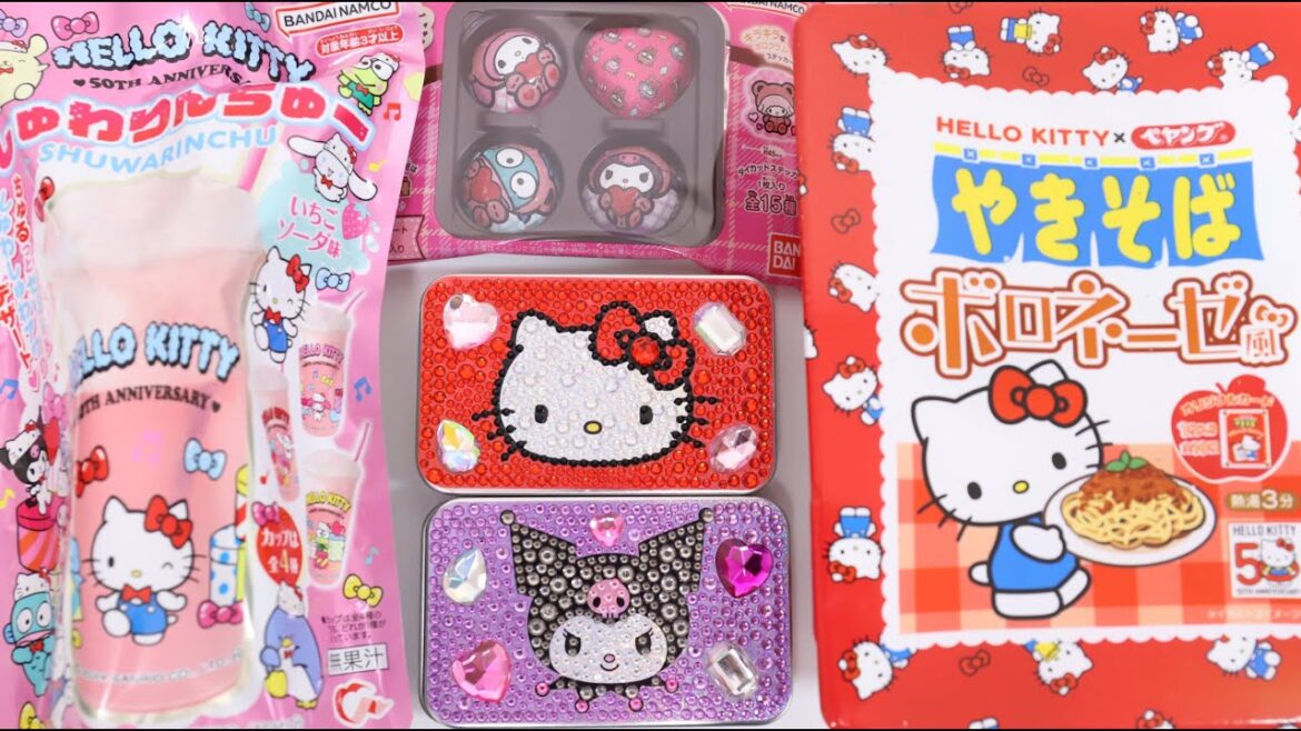 Hello Kitty and Sanrio Characters Sweets and Noodles