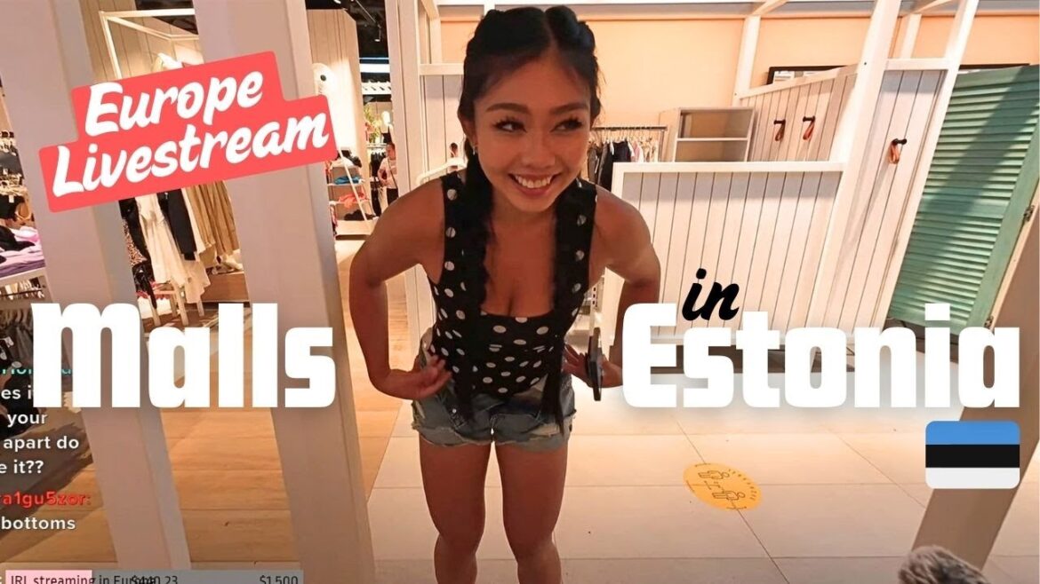 Trying on Clothes and Exploring Malls in ESTONIA | Day 49 Europe Trip Stream! Trying on Clothes and Exploring Malls in ESTONIA | Day 49 Europe Trip Stream!