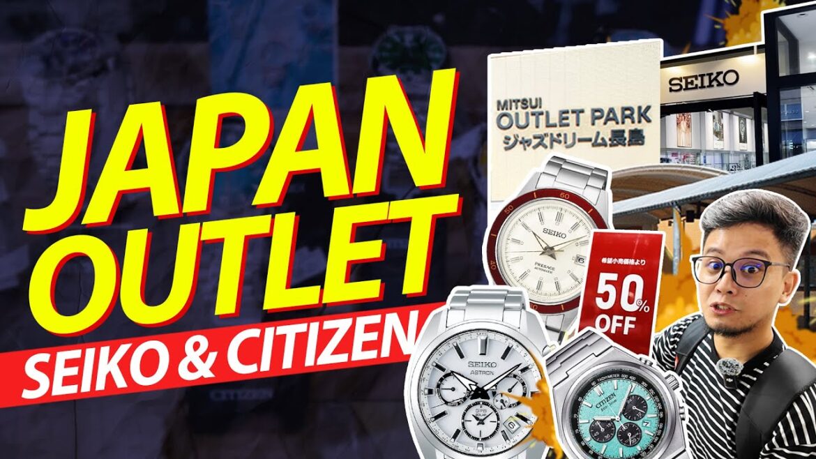 Buying Seiko watch in Japan | Mitsui Outlet Park for an AFFORDABLE PRICE