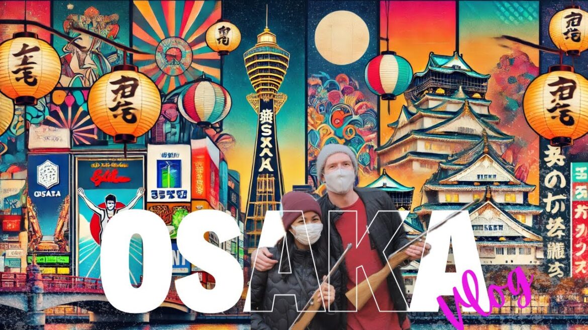 First time in Osaka! 1 Month Trip - Dotonbori, Osaka Castle