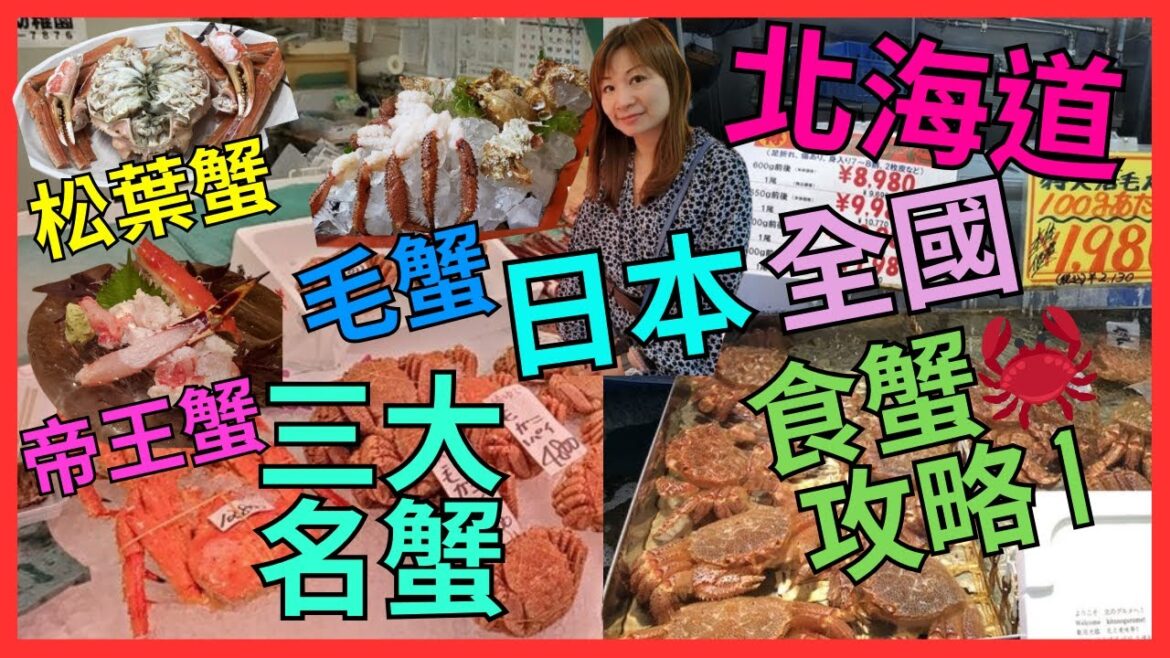 [日本 全國 食蟹🦀攻略 1 北海道] 食 三大名蟹| 帝王蟹| 毛蟹| 松葉蟹| 札幌| 小樽| 苫小牧| 初試 帝王蟹 毛蟹 刺身| 羅臼 最靚 喜知次| 苫小牧產 活 北寄貝｜鰈魚之王 松川鰈