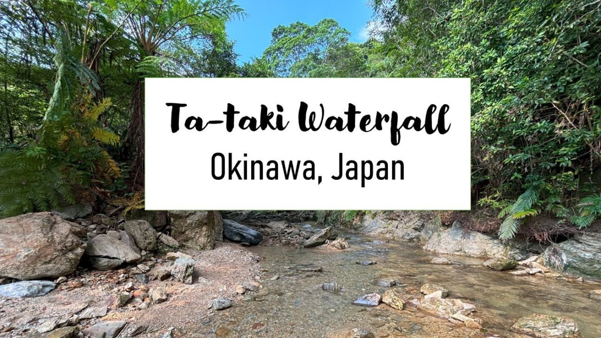 Ta-taki Waterfall in Northern Okinawa