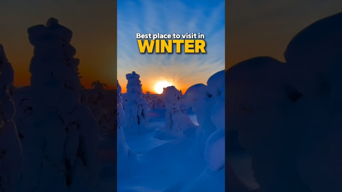 best place to visit in winter #winter #shorts #snowfall #travelvlog