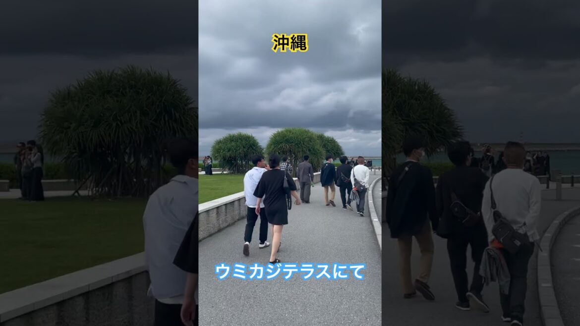 沖縄🌊ウミカジテラスにて😃