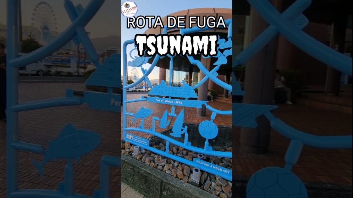 JAPÃO | ROTA DE FUGA DE TSUNAMI | QUANDO PLANEJAMENTO É TUDO