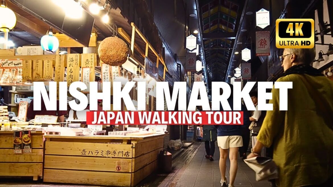 🇯🇵 Japan Walking Tour – Exploring the Nishiki Market, Kyoto 4K 🇯🇵 Japan Walking Tour - Exploring the Nishiki Market, Kyoto 4K