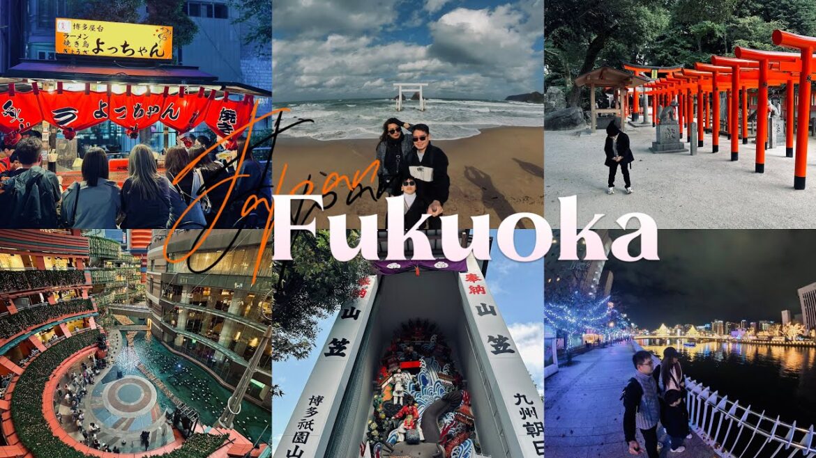 FUKUOKA JAPAN / NAKASU RIVER / SAKURAI FUTAMIGAURA / CANAL CITY  / SUMIYOSHI-JINJA / KUSHIDA-JINJA FUKUOKA JAPAN / NAKASU RIVER / SAKURAI FUTAMIGAURA / CANAL CITY  / SUMIYOSHI-JINJA / KUSHIDA-JINJA