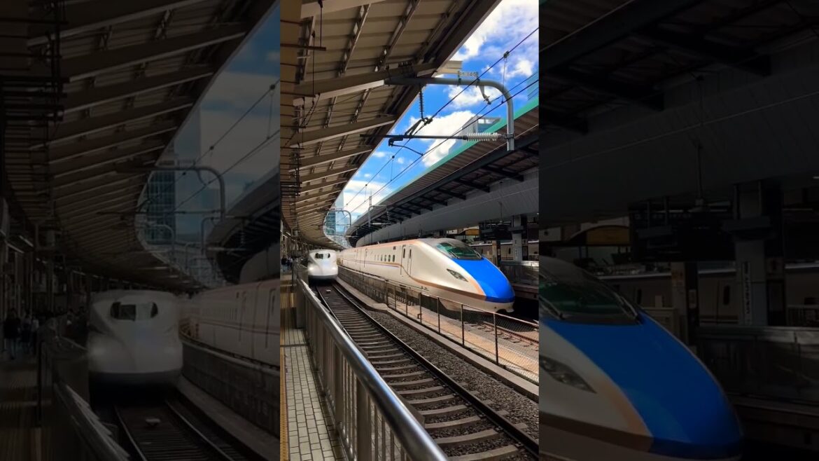 World's fastest train #japan #china.It's not just that the speed is fast and the number of trains is