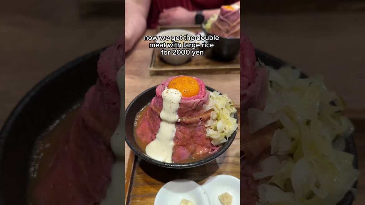 Roast beef bowls in Tokyo! Roast beef bowls in Tokyo!