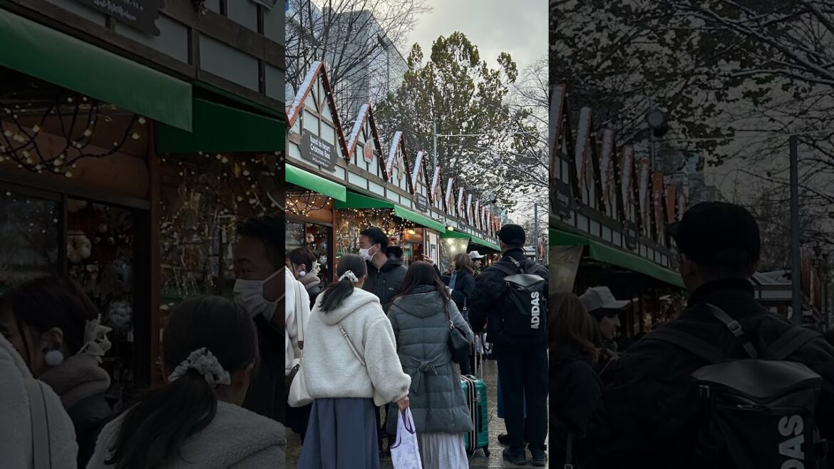 Christkindlmarkt in Sapporo, Japan