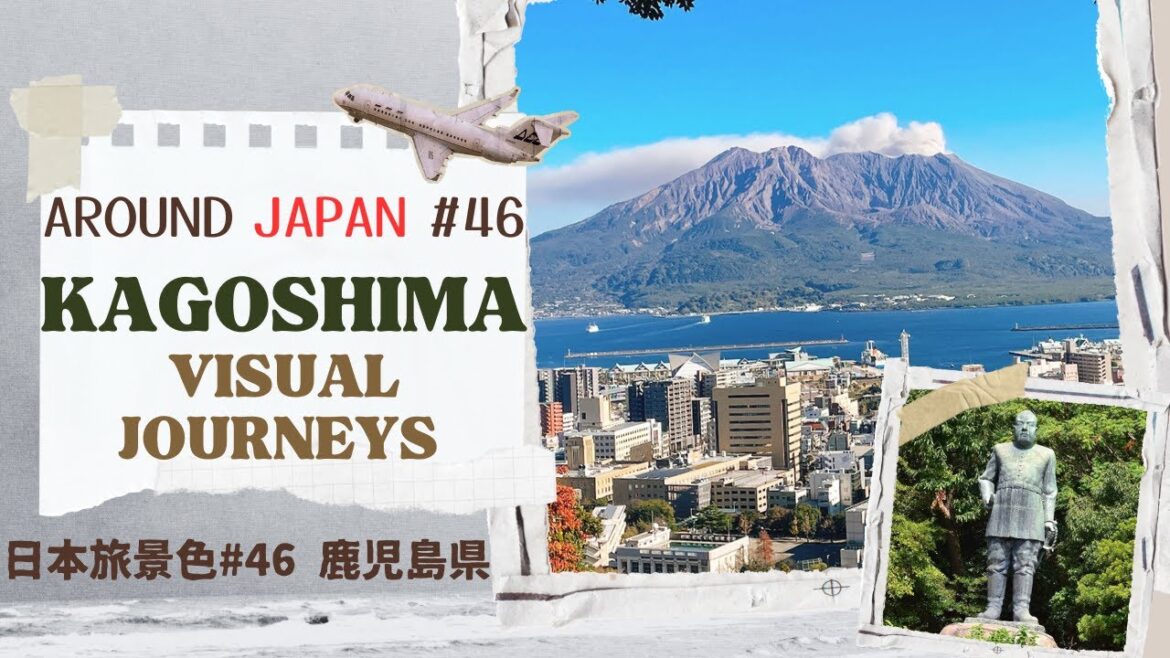 Kagoshima Japan Scenery w/ soothing music  鹿児島の風景＆癒し音楽