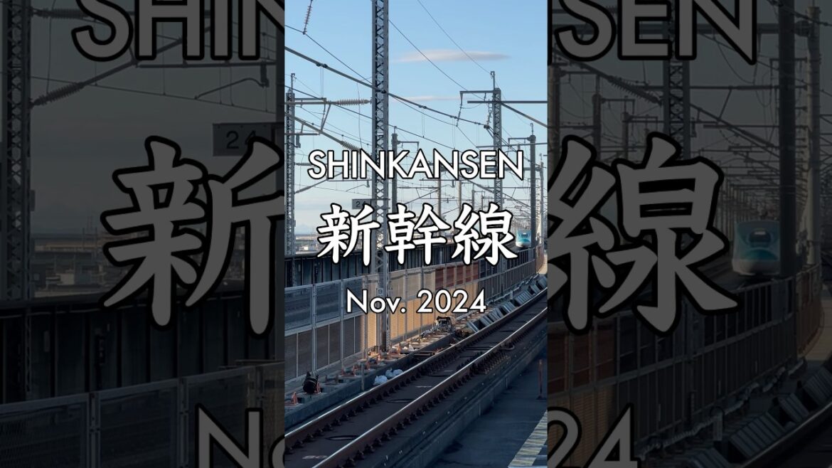Shinkansen in November 2024
