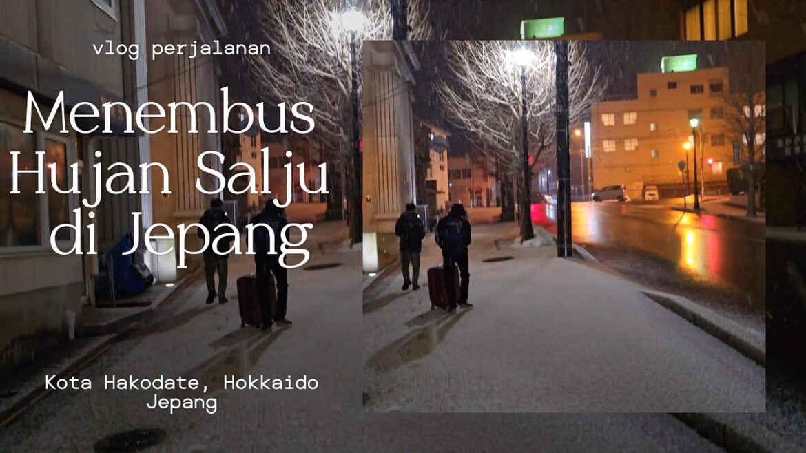 Transportasi di Jepang Part 04: Naik Trem di tengah Salju kota Hakodate Transportasi di Jepang Part 04: Naik Trem di tengah Salju kota Hakodate