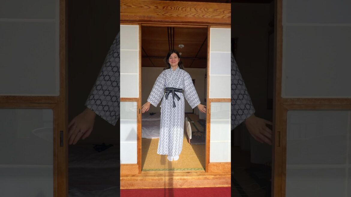 A breakfast in a ryokan hotel with mount Fuji view 🗻