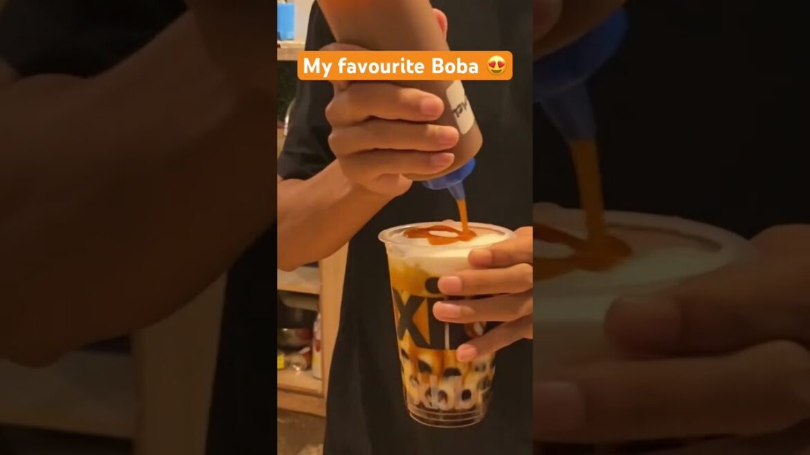 How to make Boba ? My favourite boba . Boba Recipe. Japan street food