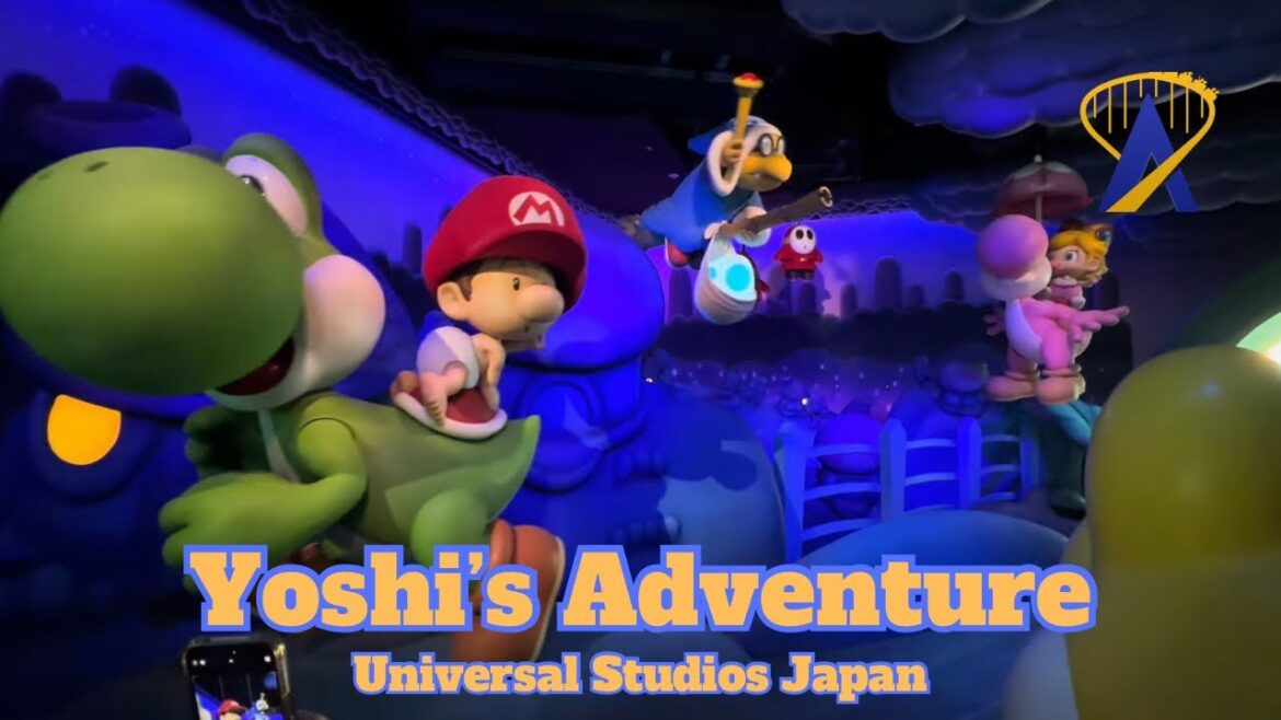 Yoshi’s Adventure From Universal Studios Japan Yoshi's Adventure From Universal Studios Japan