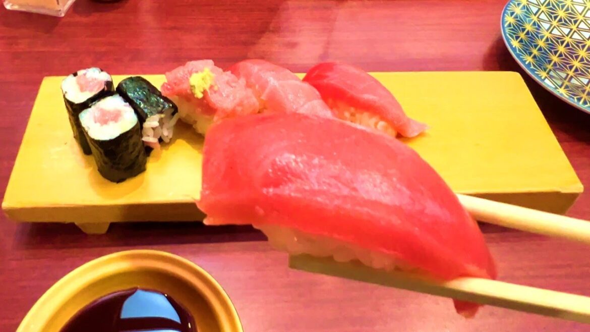Delicious Bluefin Tuna at Sushi Yukan Saidaiji! A Must for Tuna Lovers!