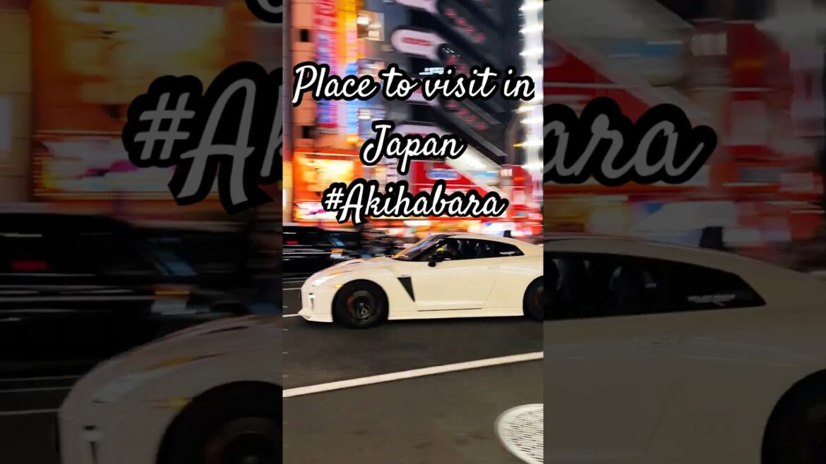 Akihabara Street Cars. #japantravel #tokyo #japan #akihabara #cars #gokart #supercars #tamil #travel