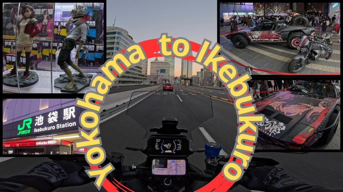 [4K] Yokohama to Ikebukuro | Tracer 9 GT Plus | Akrapovic | #japan