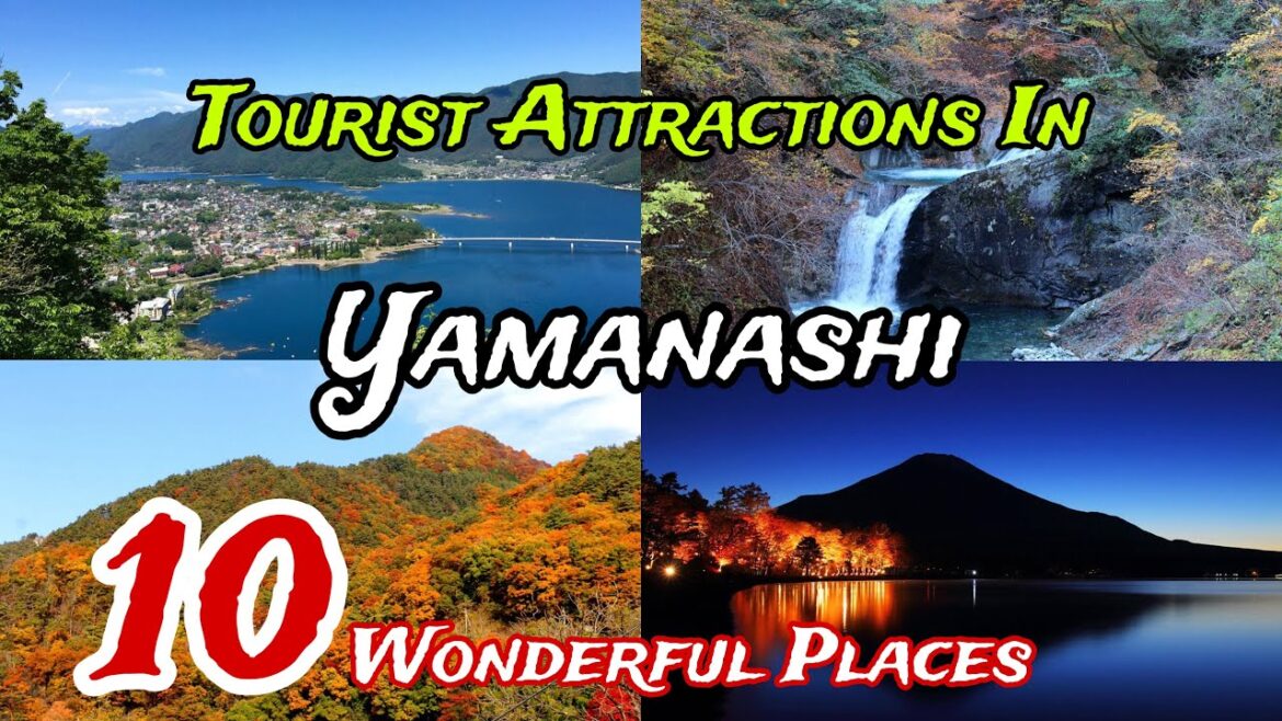 Top 10 tourist attractions in yamanashi | Japan 🇯🇵 🤩