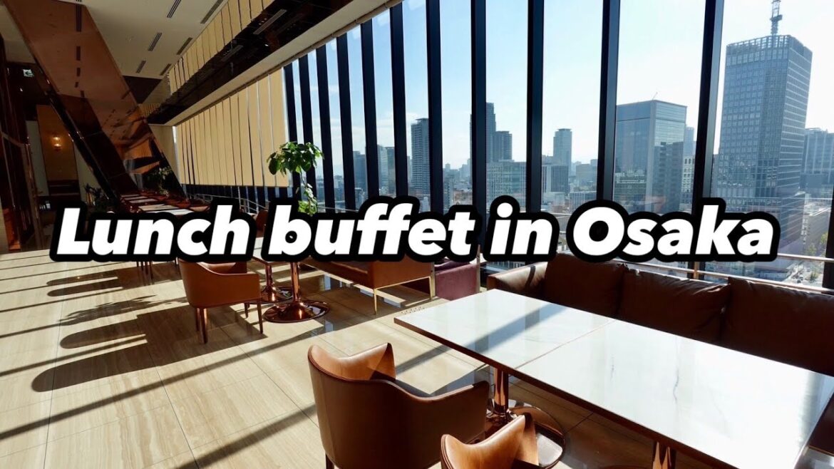 A delicious and affordable lunch buffet at a newly opened hotel in Osaka!