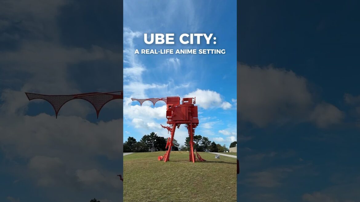 Ube City, Japan, is a must-visit for anime fans!