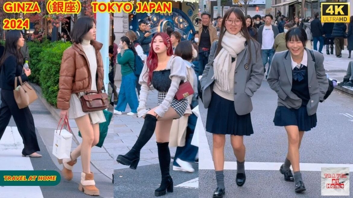 4k hdr japan travel 2024 | Walk in Ginza(銀座)Tokyo japan | Relaxing Natural City ambience 4k hdr japan travel 2024 | Walk in Ginza(銀座)Tokyo japan | Relaxing Natural City ambience